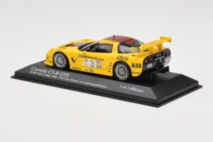 Chevrolet Corvette C5-R #3 R. Fellows / J. O'Connell / O. Gavin ALMS Petit Le Mans 2002 Minichamps 1:43 400021493 Métal — image 3 sur 4