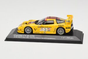 Chevrolet Corvette C5-R #3 R. Fellows / J. O'Connell / O. Gavin ALMS Petit Le Mans 2002 Minichamps 1:43 400021493 Métal