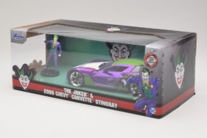 Chevrolet Corvette C6 Stingray The Joker With Figure Jada 1:24 253255020 Métal — image 3 sur 3