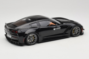 Chevrolet Corvette C7 Prior Design Noir GT Spirit 1:18 GT249 Résine — image 2 sur 6
