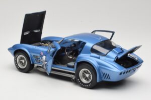 Chevrolet Corvette Grand Sport GT #80 R. Penske Chevrolet Nassau Speed Week 1963 Exoto 1:18 RLG18022 Métal — image 5 sur 8