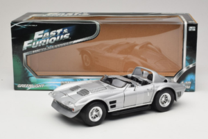 Chevrolet Corvette Grand Sport Argent Fast & Furious Greenlight 1:18 12842 Métal — image 6 sur 6
