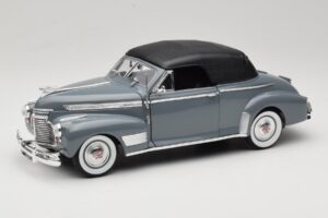 Chevrolet Deluxe Cabriolet Avec Capote Souple Gris Eagles Race 1:18 7497276 Métal