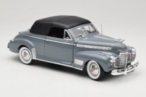 Chevrolet Deluxe Cabriolet Avec Capote Souple Gris Eagles Race 1:18 7497276 Métal — image 6 sur 8