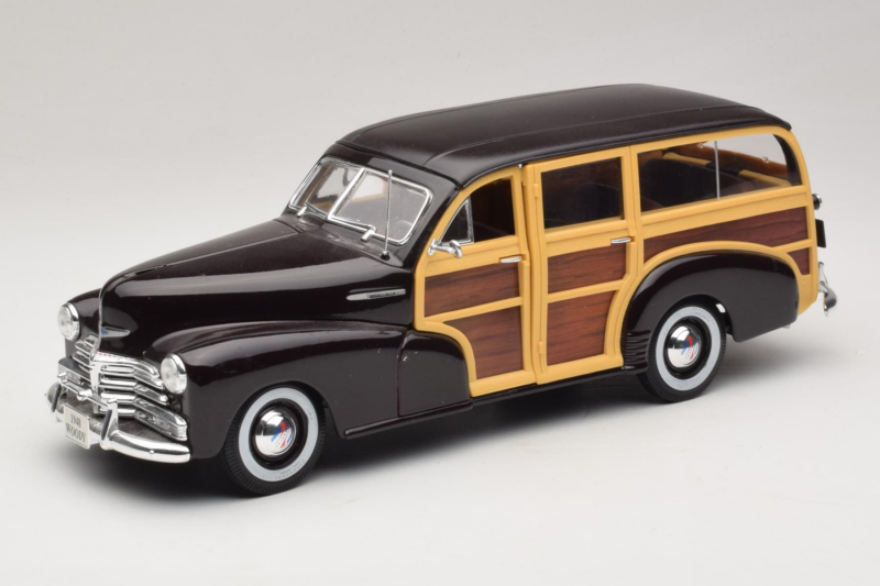 Chevrolet Fleetmaster Woody Noir Maisto 1:18 56043 Métal
