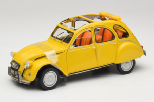Citroen 2CV 6 Club Mimosa Yellow Norev 1:18 181496 Métal