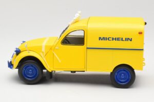 Citroen 2CV Fourgonnette Michelin Bibendum Norev 1:18 181502 Métal — image 3 sur 6
