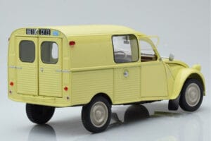 Citroen 2CV Furgonette AK350 Jaune Pastis Norev 1:18 181488 Métal — image 3 sur 8