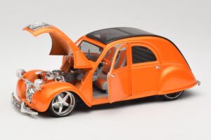 Citroen 2CV Orange Maisto 1:18 31321 Métal — image 2 sur 8