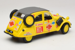 Citroen 2CV Rally Jaune Maisto 1:18 56032 Métal — image 2 sur 6