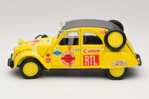 Citroen 2CV Rally Jaune Maisto 1:18 56032 Métal — image 3 sur 6