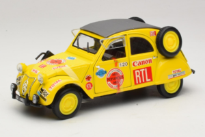 Citroen 2CV Rally Jaune Maisto 1:18 56032 Métal