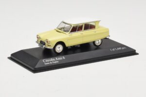 Citroen Ami 6 Jaune Blanc Minichamps 1:43 400111661 Métal — image 2 sur 4