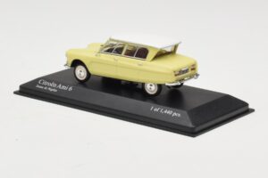 Citroen Ami 6 Jaune Blanc Minichamps 1:43 400111661 Métal — image 3 sur 4