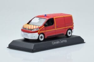Citroen Jumpy Van Sapeurs Pompiers Rouge Norev 1:43 155822 Métal — image 2 sur 4