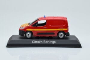Citroen Berlingo Van Sapeurs Pompiers Rouge Norev 1:43 155772 Métal