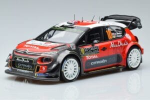 Citroen C3 WRC #10 K. Meeke / P. Nagle Rally Monte Carlo 2018 Norev 1:18 181636 Métal