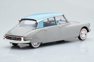 Citroen DS 19 Gris Norev 1:18 181763 Métal — image 2 sur 6