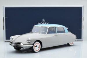 Citroen DS 19 Gris Norev 1:18 181763 Métal — image 6 sur 6