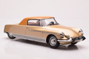 Citroen DS 19 Le Dandy Beige et Marron Norev 1:18 181741 Métal — image 4 sur 6
