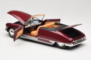 Citroen DS19 Cabriolet Bordeaux Norev 1:18 181561 Métal — image 5 sur 8