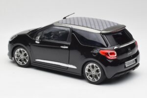 Citroen DS3 Cabrio Perla Nera Noir Norev 1:18 AMC019115 Métal — image 7 sur 8
