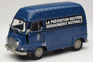 Citroen Estafette Gendarmerie Bleu Avec Figurine Norev 1:18 185165 Métal