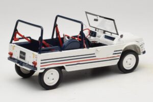 Citroen Mehari Bleu Blanc Rouge Norev 1:18 181805 Métal — image 3 sur 7