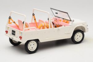 Citroen Mehari Eden Sorbet Blanc et Rose Norev 1:18 181804 Métal — image 2 sur 6