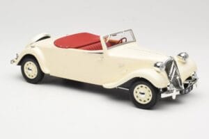 Citroen Traction Avant 11B Cabriolet Crème Norev 1:18 181440 Métal — image 4 sur 6