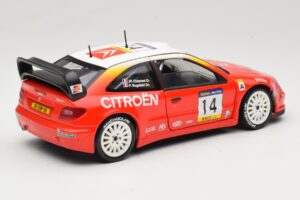 Citroen Xsara T4 WRC #14 P. Bugalski / J-P. Chiaroni WRC 2001 Solido 1:18 9021 Métal — image 3 sur 8