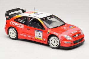 Citroen Xsara T4 WRC #14 P. Bugalski / J-P. Chiaroni WRC 2001 Solido 1:18 9021 Métal — image 6 sur 8