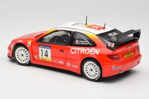 Citroen Xsara T4 WRC #14 P. Bugalski / J-P. Chiaroni WRC 2001 Solido 1:18 9021 Métal — image 7 sur 8