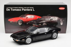 De Tomaso Pantera Noir Kyosho 1:18 08851BK Métal — image 8 sur 8