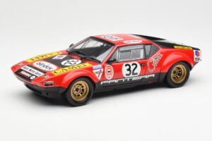 De Tomaso Pantera #32 Jaquemin / Deprez 24 Hours of Le Mans 1972 Kyosho 1:18 08855B Métal
