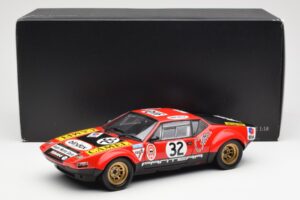 De Tomaso Pantera #32 Jaquemin / Deprez 24 Hours of Le Mans 1972 Kyosho 1:18 08855B Métal — image 8 sur 8