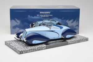 Delahaye Type 135-M Cabriolet Mullin Museum Minichamps 1:18 107116160 Métal — image 2 sur 6