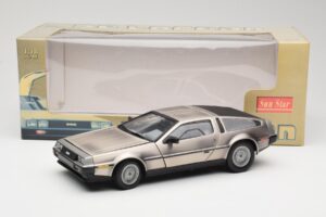 DeLorean DMC-12 LK Argent Sun Star 1:18 2701 Métal — image 8 sur 8