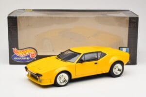 De Tomaso Pantera Jaune Hot Wheels 1:18 27809 Métal — image 8 sur 8