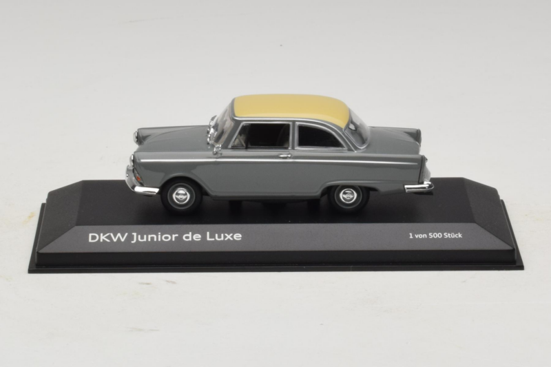 DKW Junior DeLuxe Gris Minichamps 1:43 A5-5794 Métal