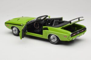 Dodge Challenger Cabriolet Vert Greenlight 1:18 12803-06G Métal — image 5 sur 8