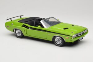 Dodge Challenger Cabriolet Vert Greenlight 1:18 12803-06G Métal — image 6 sur 8