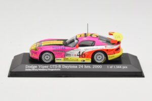 Dodge Viper GTS-R #46 Seiler / Brun / Messley 24 Hours of Daytona 2000 Minichamps 1:43 430001446 Métal