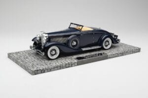 Duesenberg SJN Convertible Coupe Midnight Blue Minichamps 1:18 107150332 Métal