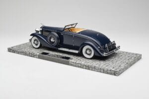 Duesenberg SJN Convertible Coupe Midnight Blue Minichamps 1:18 107150332 Métal — image 5 sur 6