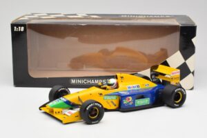 Benetton B191 #19 M. Schumacher F1 1991 Minichamps 1:18 100910119 Métal — image 6 sur 6