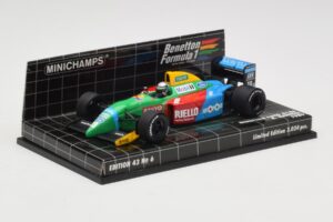 Benetton Ford B188 #19 A. Nannini Race Car 1988 Minichamps 1:43 400890119 Métal — image 2 sur 4