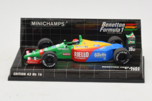 Benetton B189 Ford E. Pirro F1 1989 Minichamps 1:43 400890020 Métal