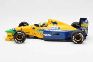 Benetton Ford B191 #20 R. Moreno F1 1991 Minichamps 1:18 100910019 Métal — image 3 sur 6
