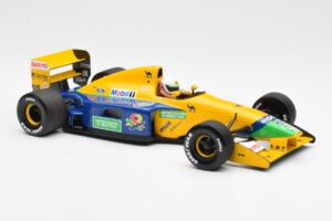 Benetton Ford B191B #20 M. Brundle F1 Early Season 1992 Minichamps 1:18 100920120 Métal — image 4 sur 6